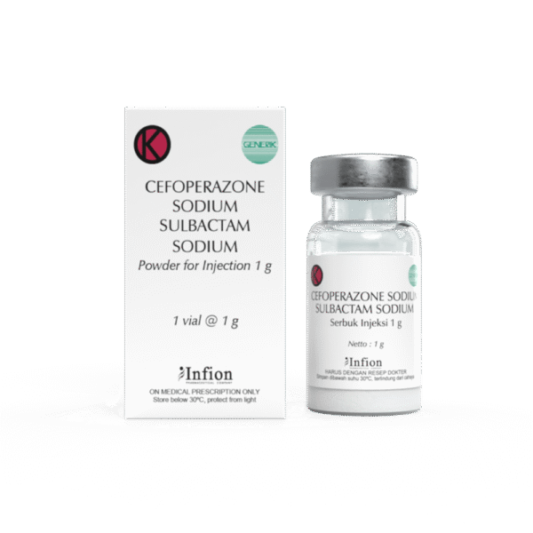 Cefoperazone Sulbactam 1 g