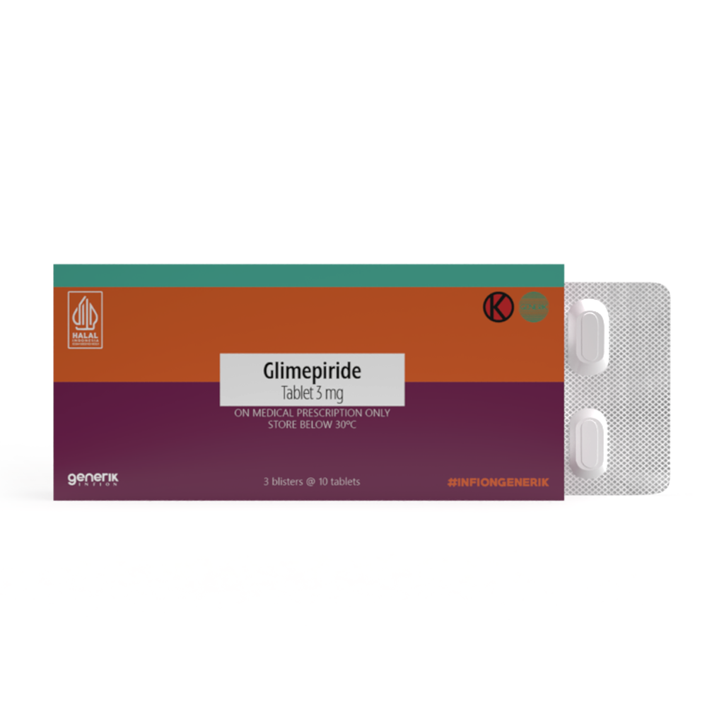 Glimepiride 3 mg